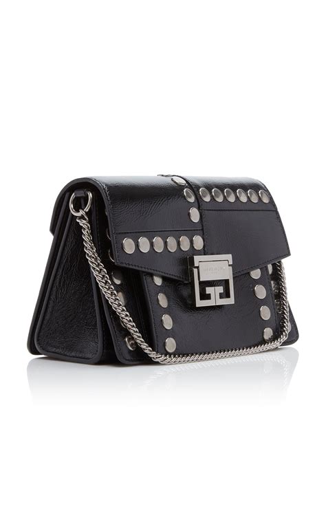 givenchy gv3 mini shoulder bag|Gv3 Small Studded Leather Shoulder Bag By Givenchy .